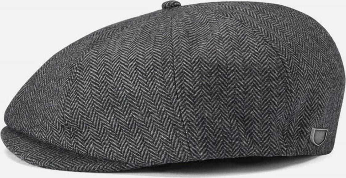 Brixton Brood Snap Cap (Grey Black, M)