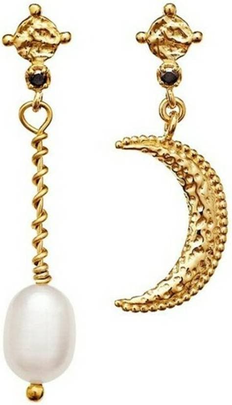 Maanesten Nyla Earrings - Gold/Diamond/Pearl