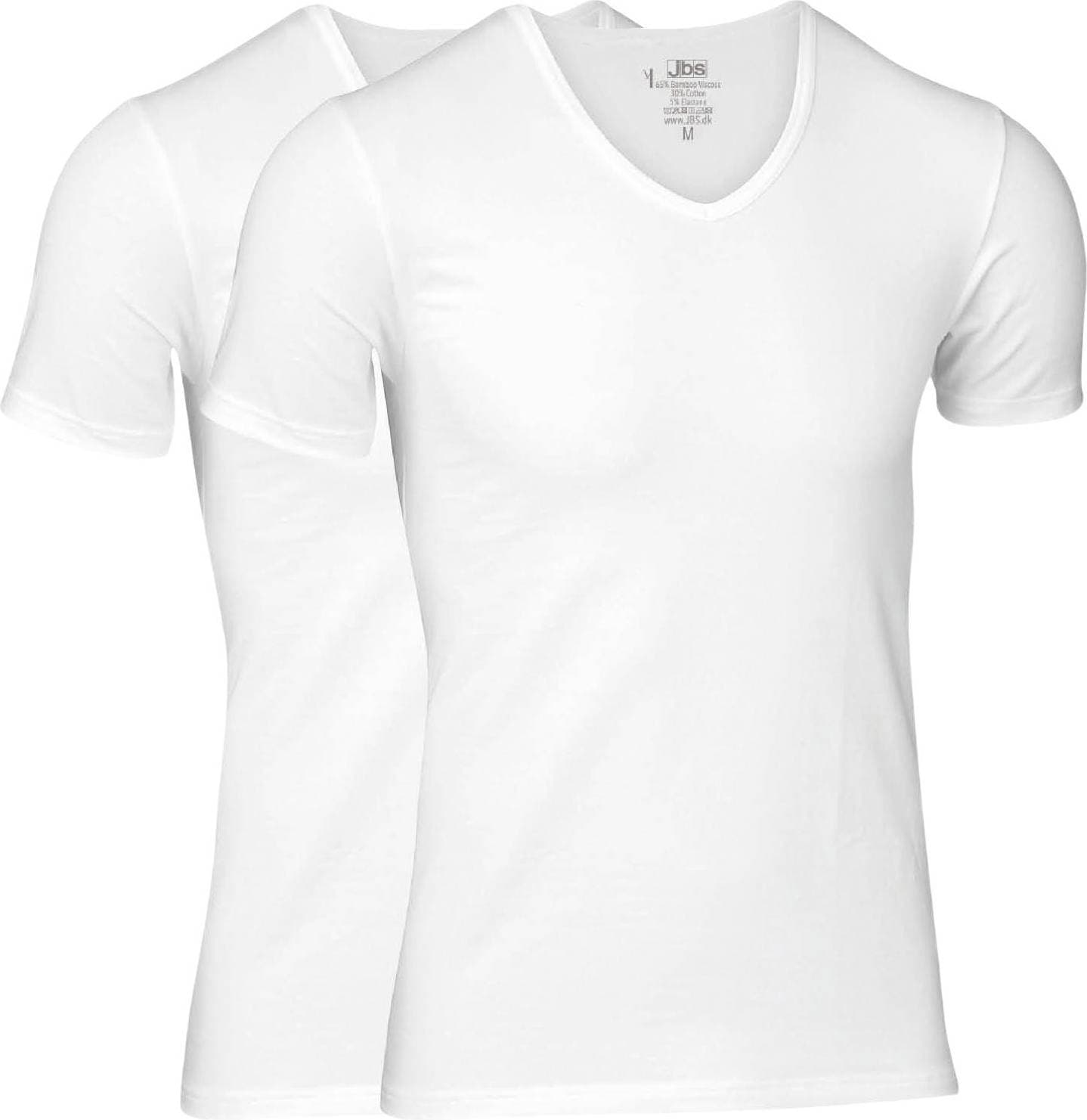 JBS V-Neck T-shirt 2-pack - White