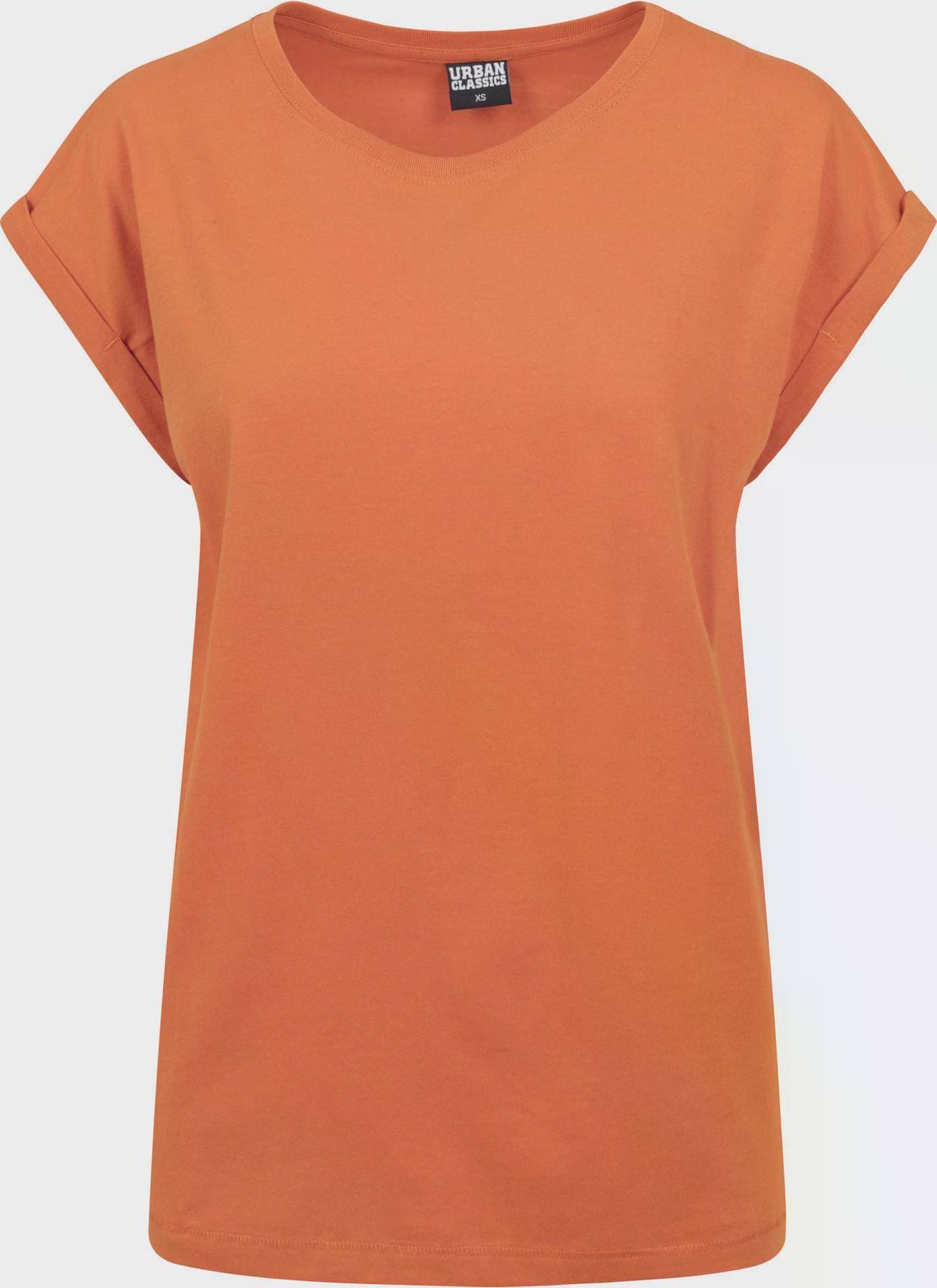 Urban Classics Ladies Extended Shoulder Tee (Olivgrön, S)