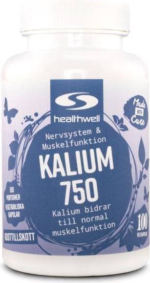 Healthwell Kalium 750 90 st