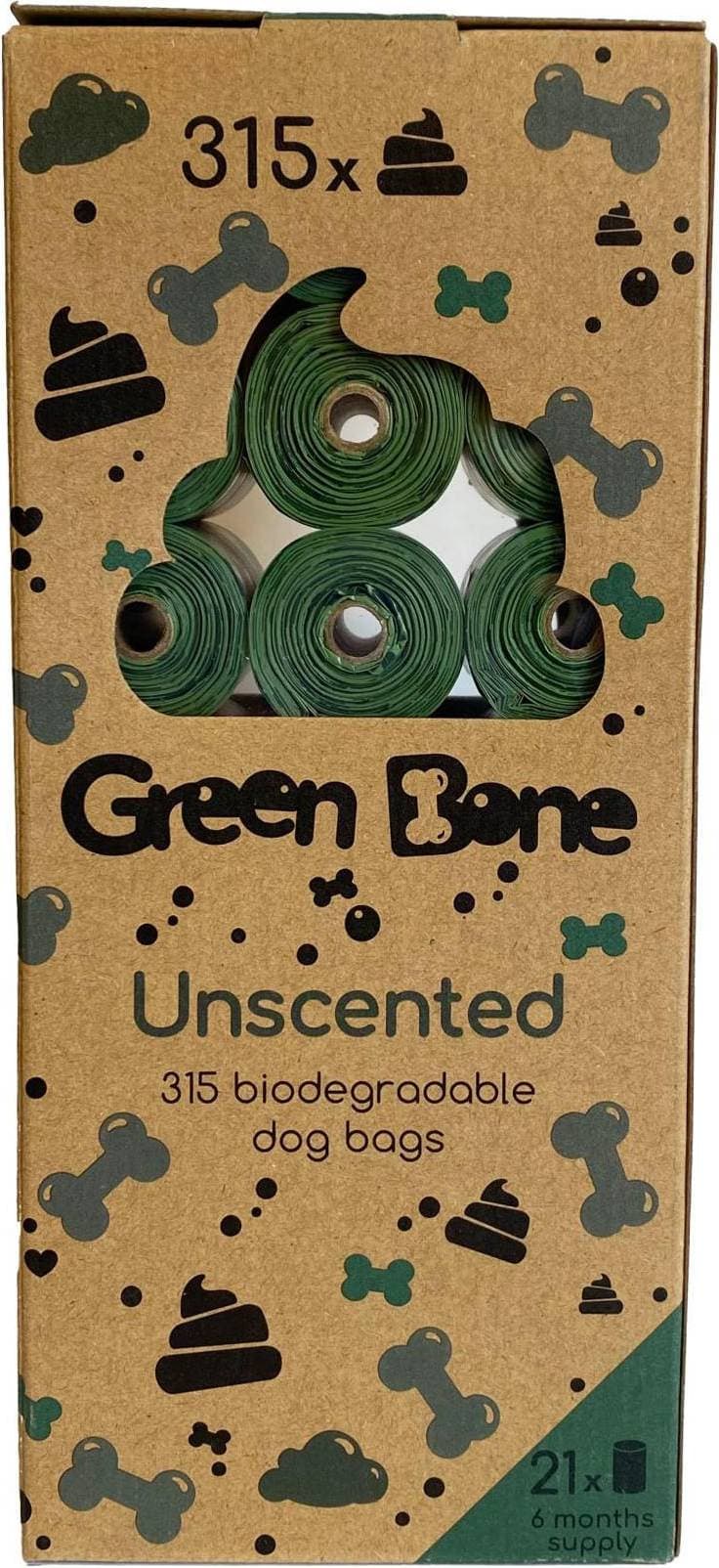 Green Bone Bone Bajspåsar Fresh Cotton Refill (315-pack)