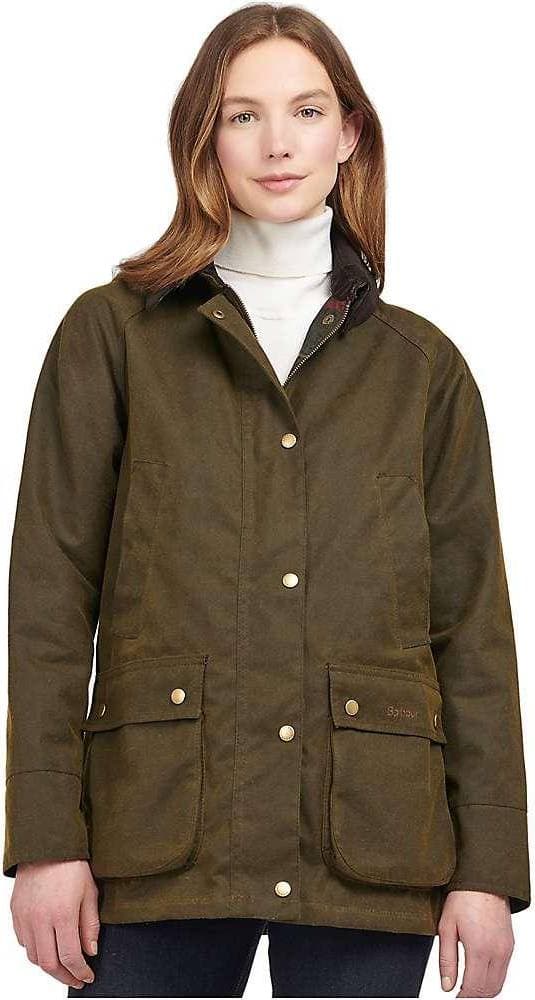 Barbour Acorn Waxed Jacket Vinterjacka - Olive