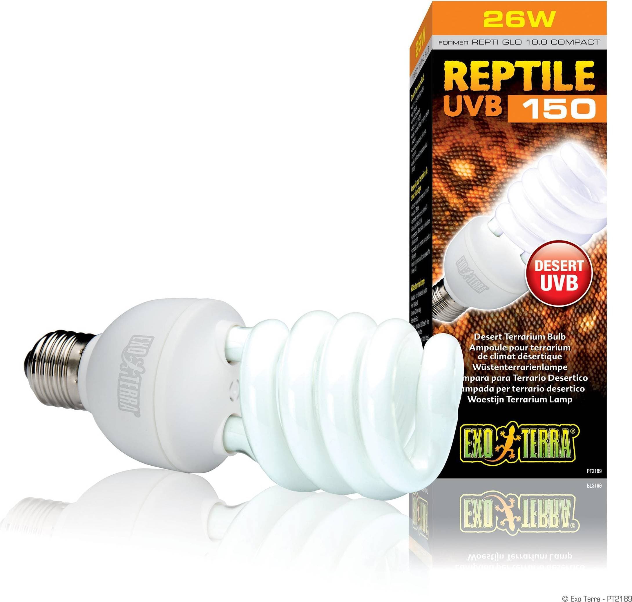 Exo Terra Terra Reptile UVB150 10.0, 25W Desert