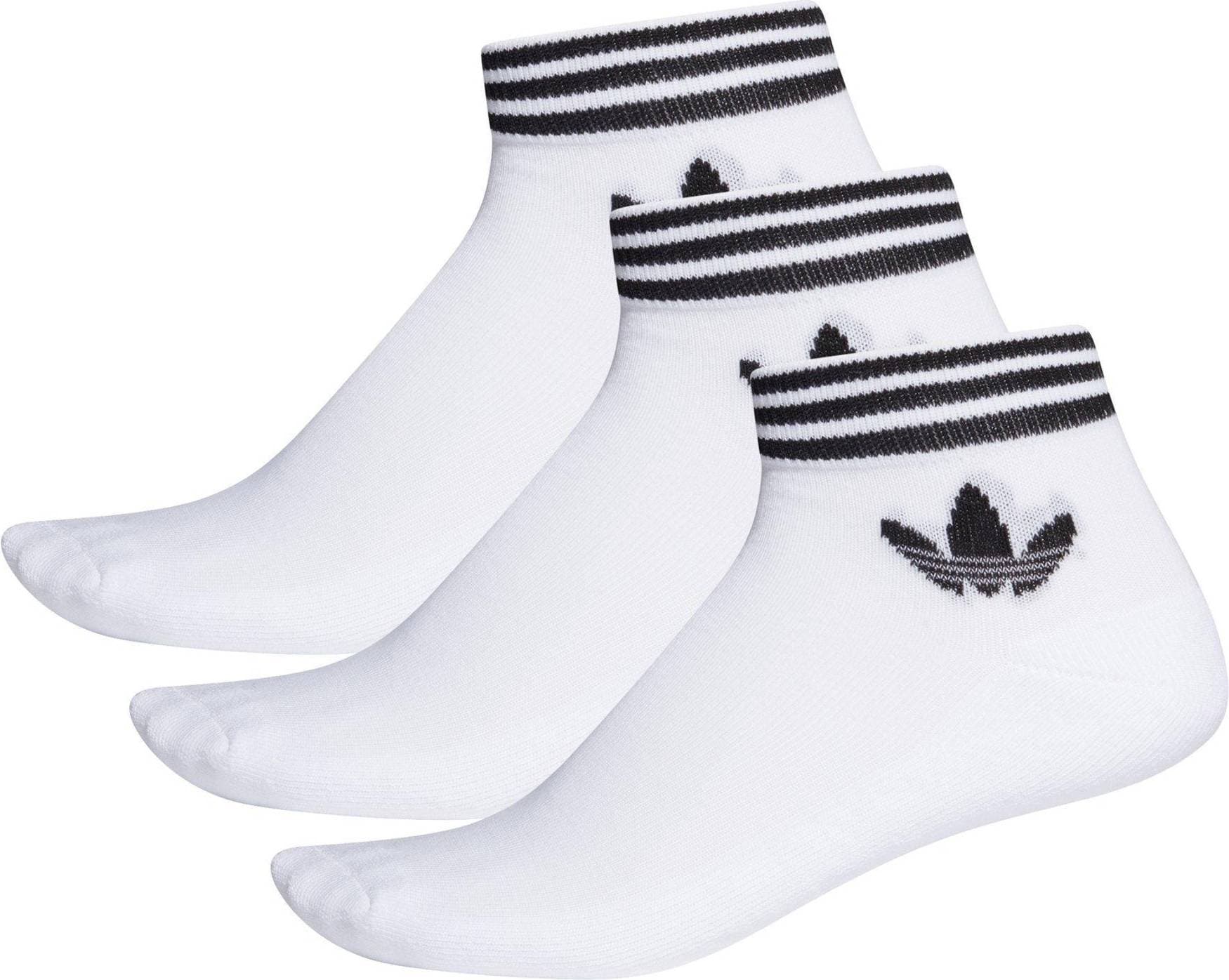 adidas Originals Ankelstrumpor Trefoil Ankle Socks 3-pack