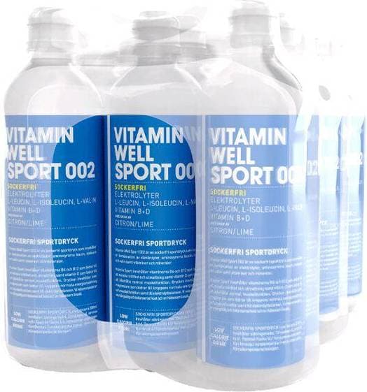 Vitamin Well Sport 002 Citron/Lime 500ml 12 st