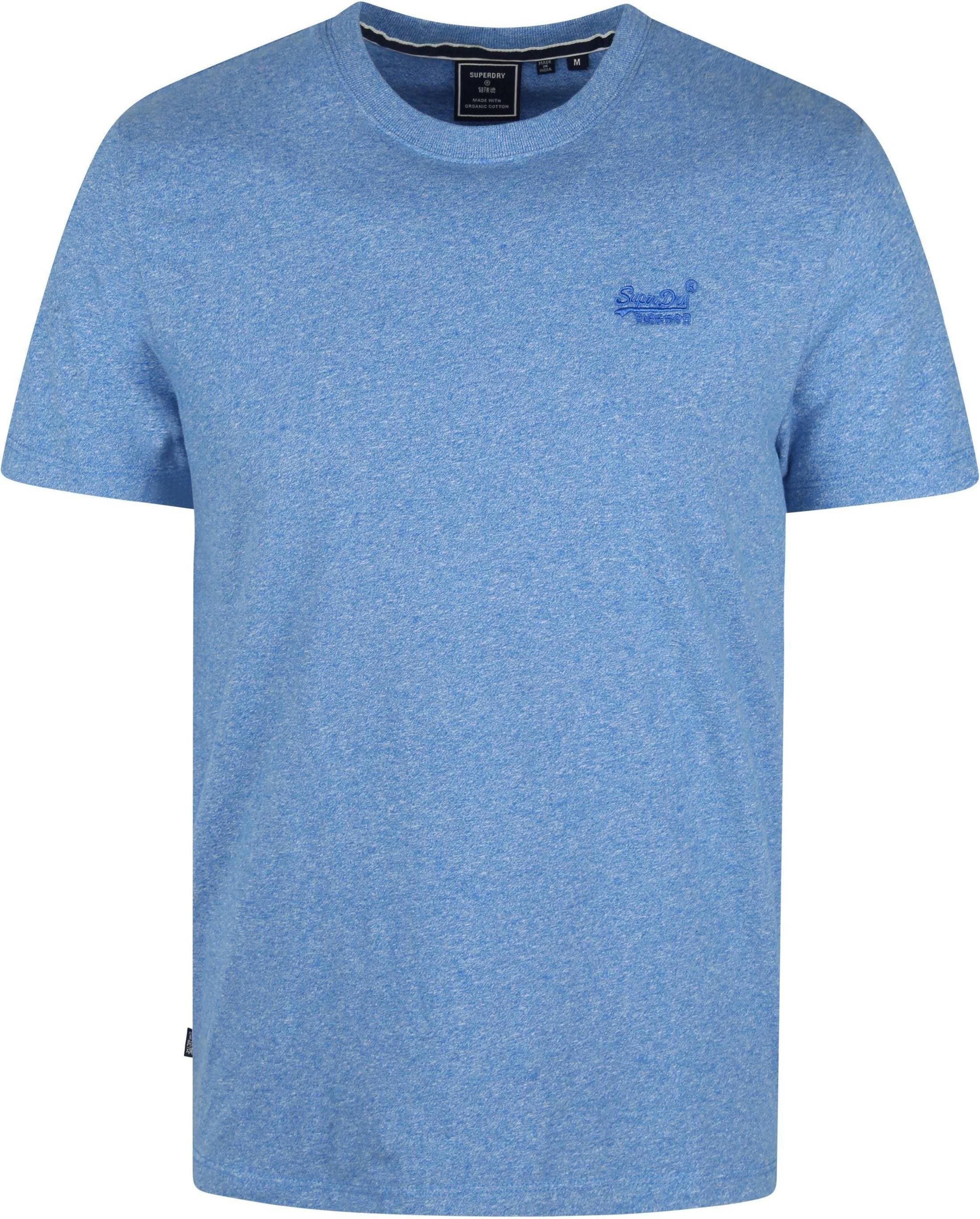 Superdry Vintage Logo Emb Tee - Blue