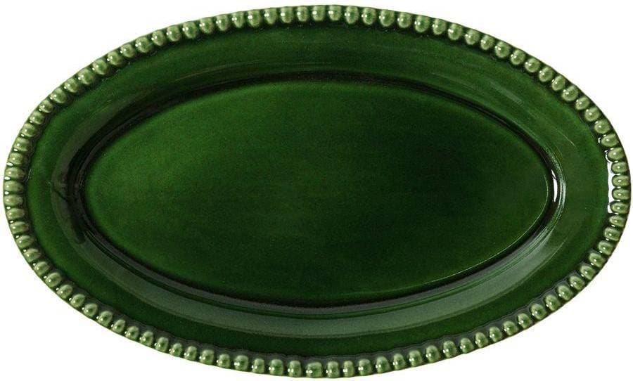 Potteryjo Daria Fat Oval 35 cm Mossa Uppläggningsfat