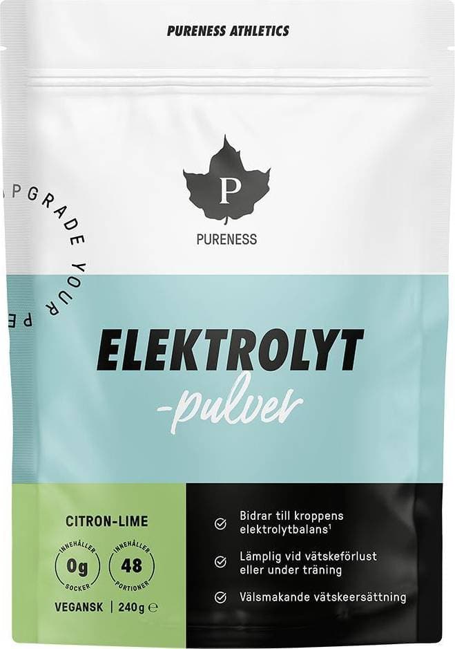 Pureness Elektrolytpulver Citron Lime 240g