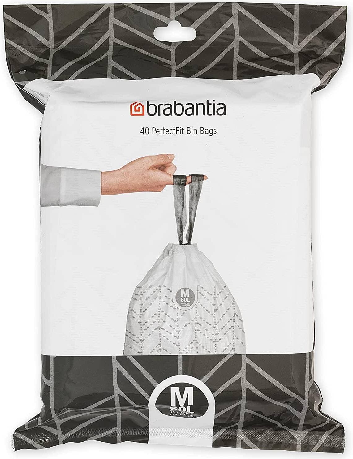 Brabantia PerfectFit Bags M 60L 40pcs 25L