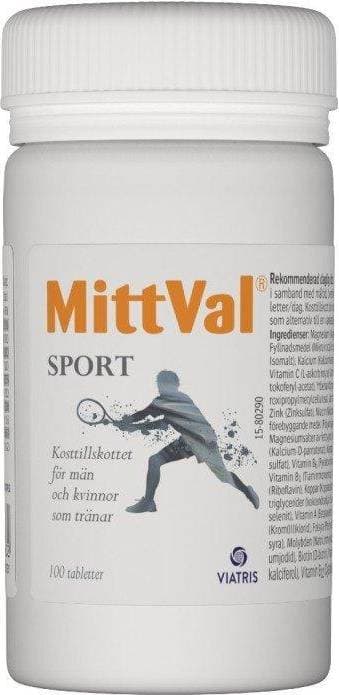 MittVal Sport 100 st