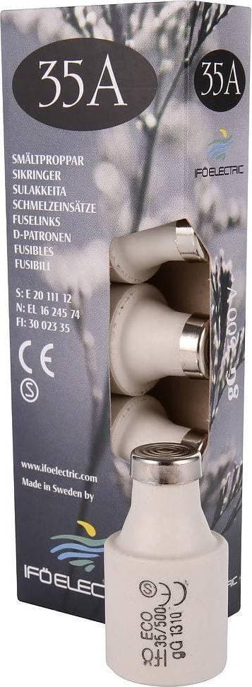 IFÖ ELECTRIC Smältpropp Säkring III 35A ECO-GG 479335