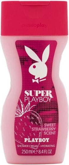 Playboy Super Playboy Shower Cream Sweet Strawberry 250ml