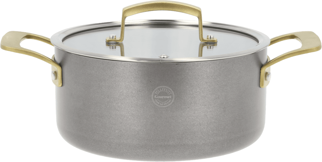 Pillivuyt Gourmet Durance med lock 5 L 24 cm