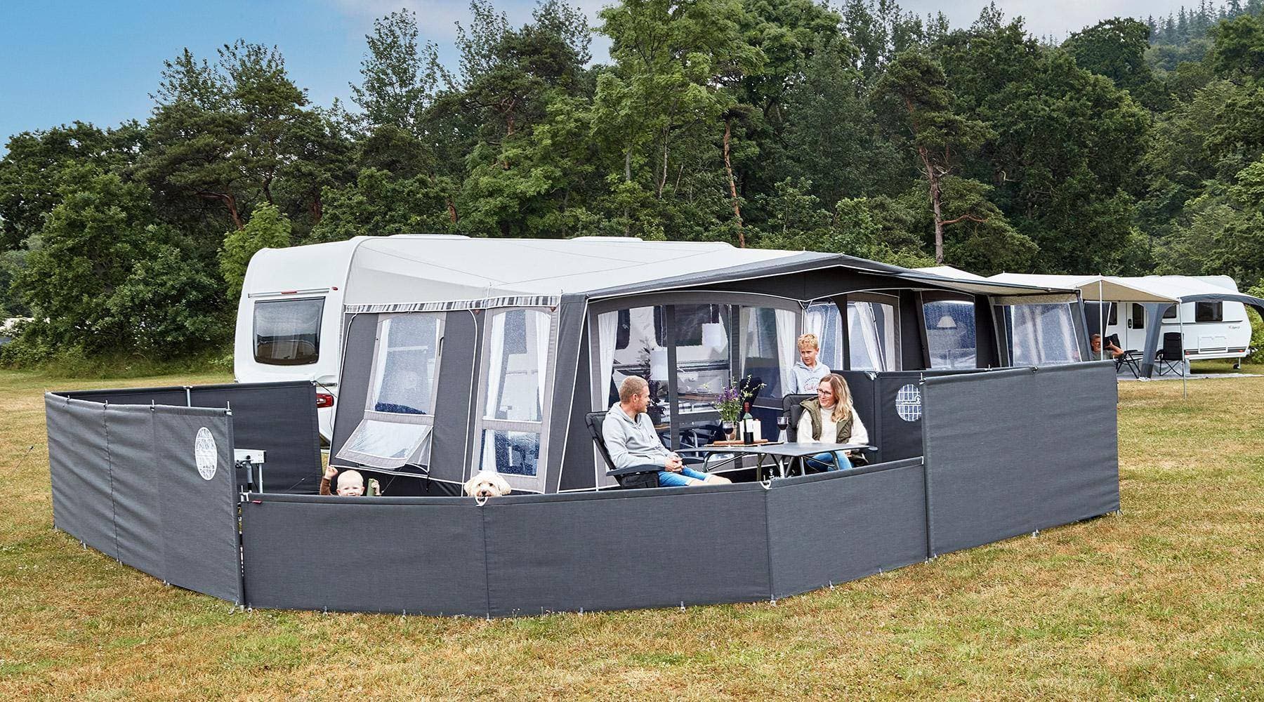 Isabella Vindskydd Mini 3-delat