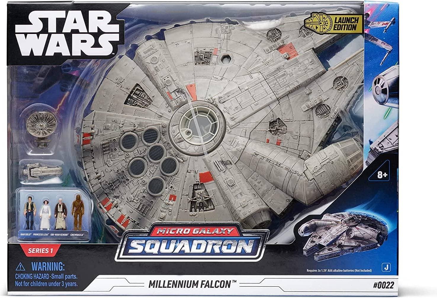 Jazwares Star Wars Micro Galaxy Squadron Millennium Falcon
