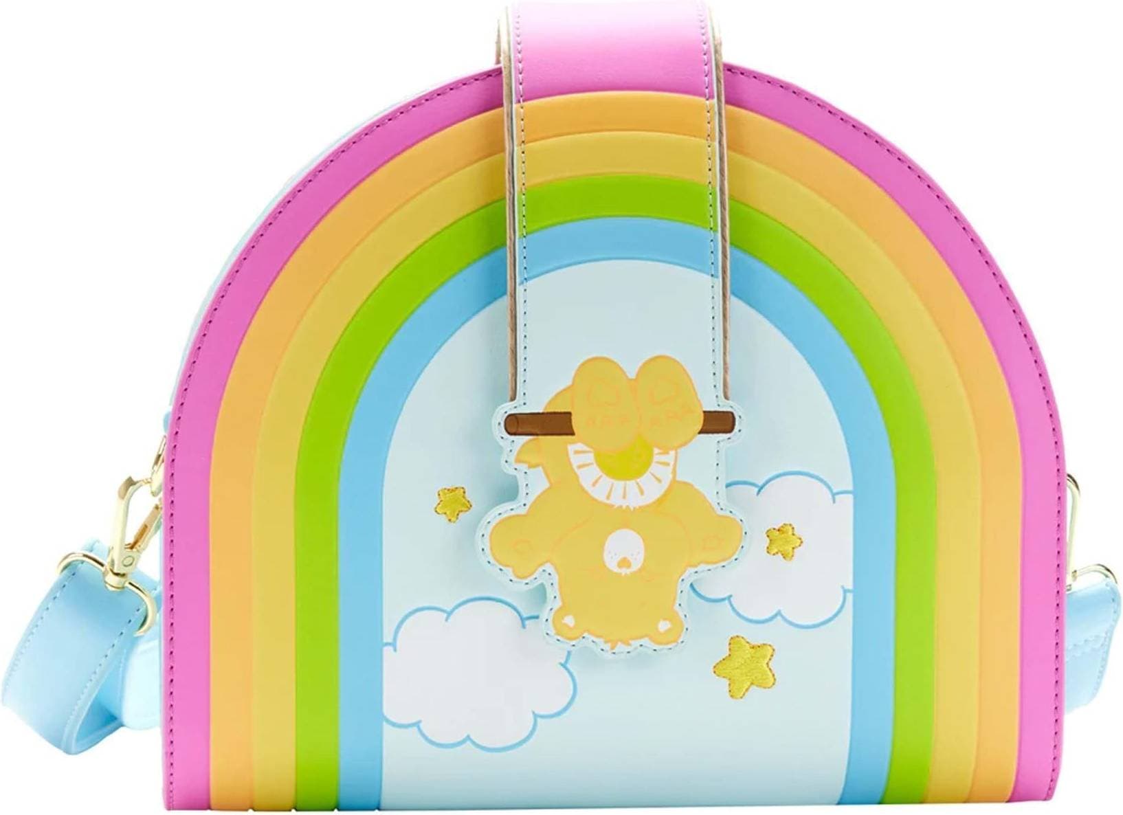 Loungefly Care Bears Rainbow Swing Crossbody - Multicolour