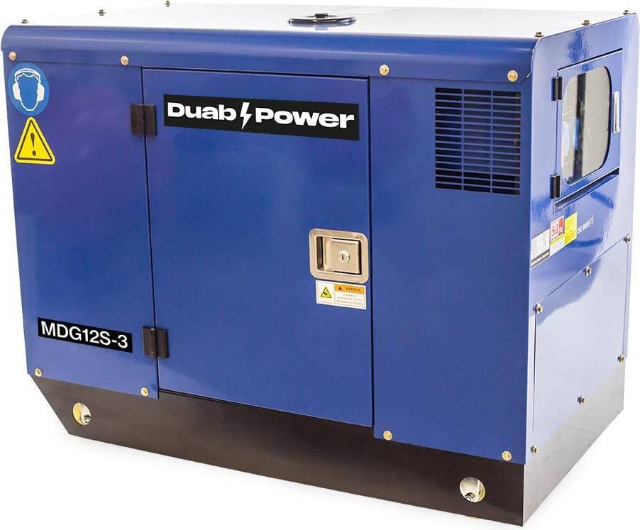 Duab-Power Duab-Power Elverk MDG12S-3 3-fas diesel tystgående