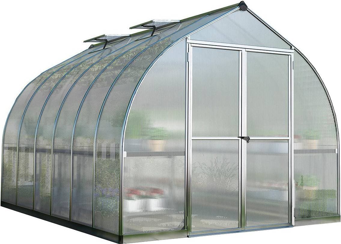 Palram Canopia 8 12ft Bella Shaped Aluminium Polycarbonate