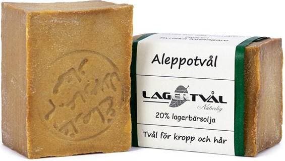 Lagertvål Traditionell 20% lagerbärsolja, ca 170-200g