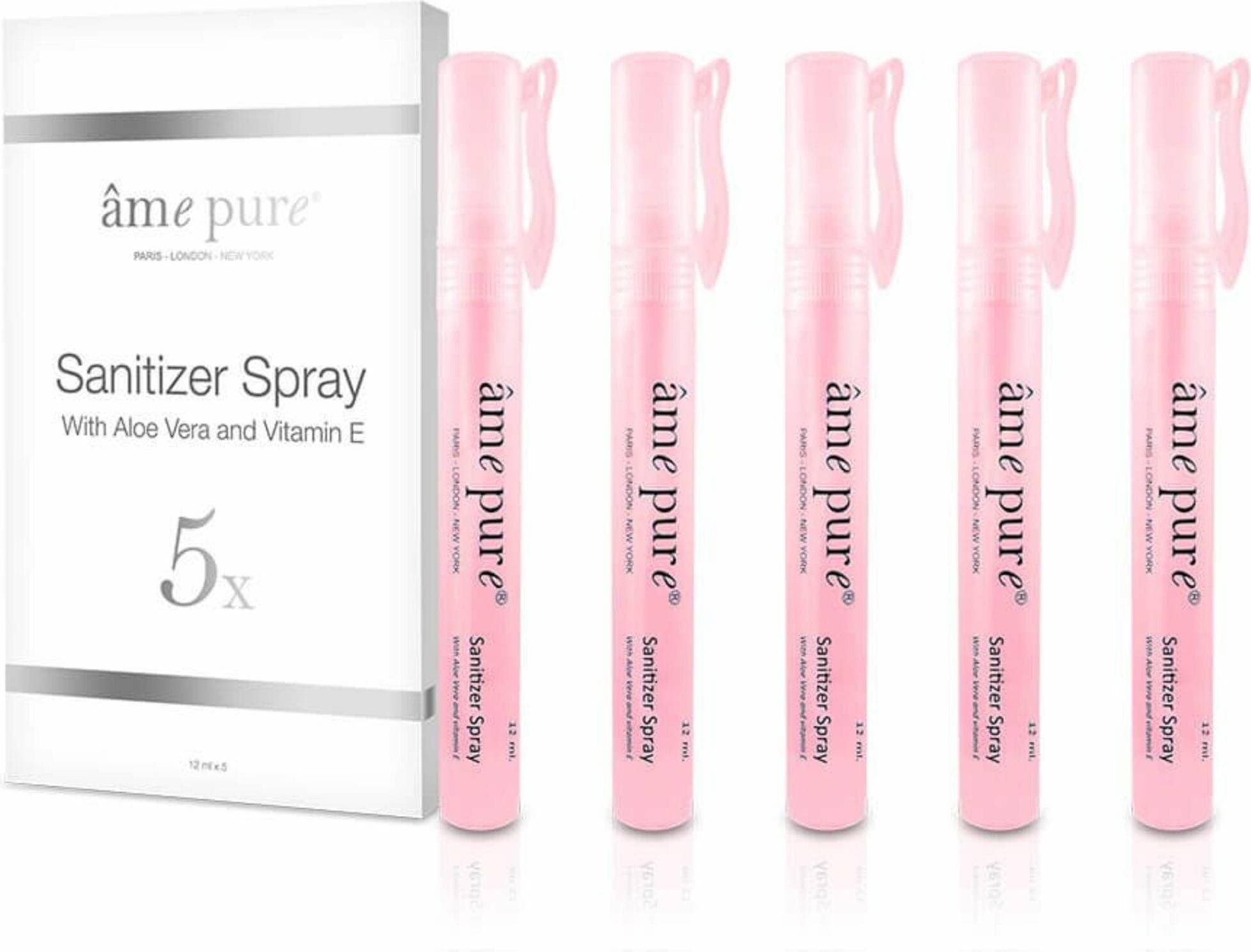âme pure Sanitizer Spray 12ml 5-pack
