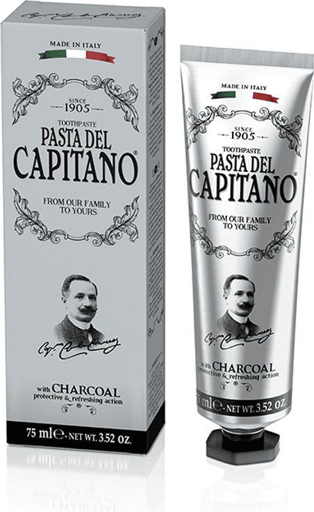 Pasta Del Capitano Pasta del Capitano 1905 Charcoal Toothpaste