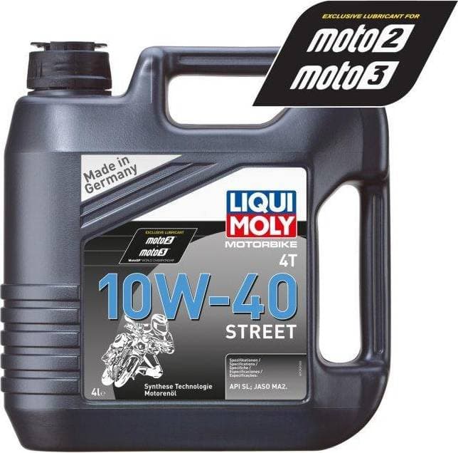 Liqui Moly Motorolja 4T 10W40 Street 4L Motorolja