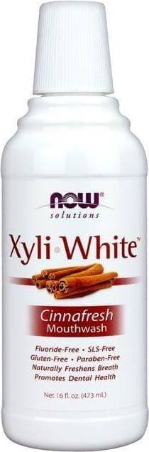NOW Xyliwhite Cinnamon Mouthwash 473mL