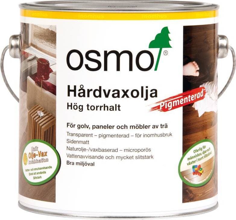 Osmo 3032 Hårdvaxolja Originalet, sidenmatt Träolja 0.75L