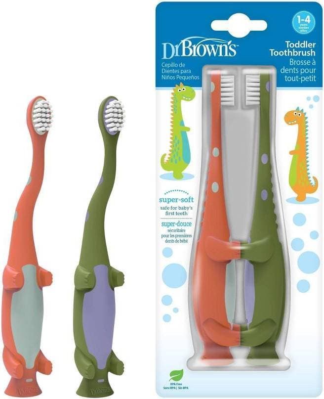 Dr. Brown's Baby Tandborste 2-pack