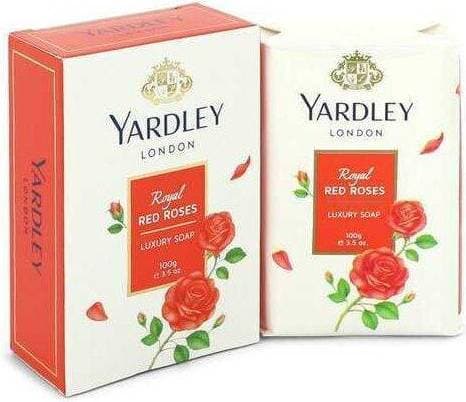 Yardley London Soaps London Royal Red Roses Luxury Soap 4-pack