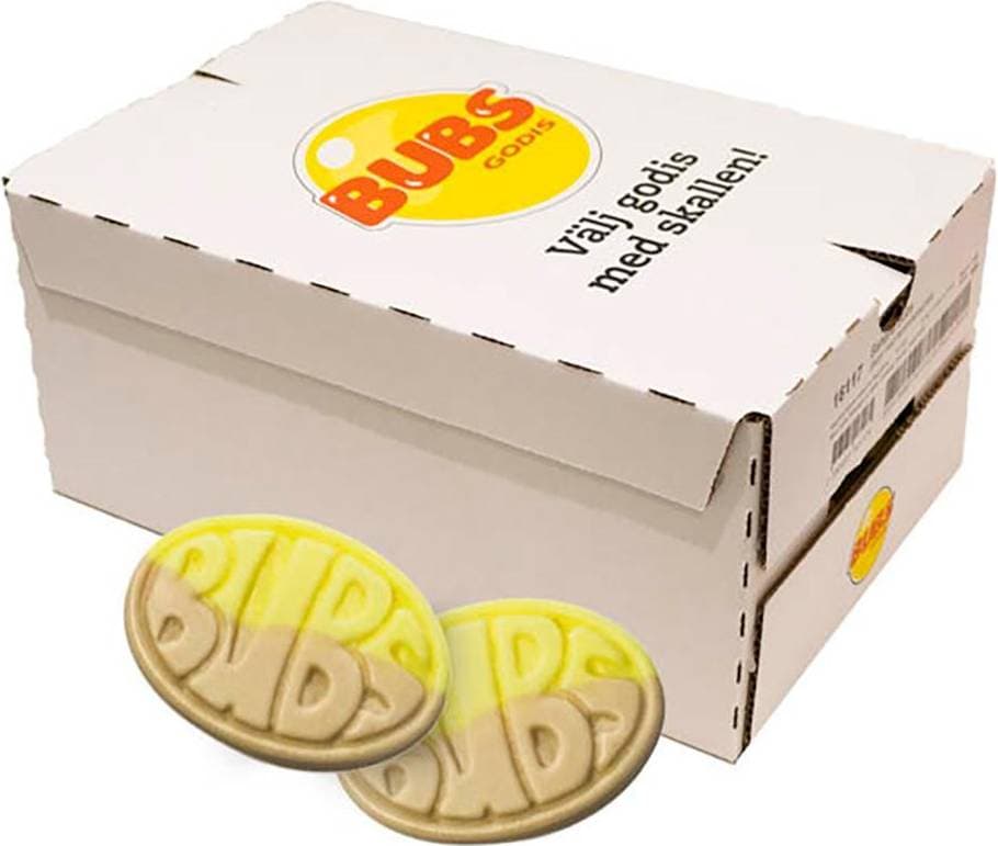 Bubs Banana Foam Candy 2800g 1pack