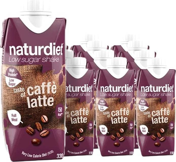 Naturdiet Shake Caffe Latte 330ml 12 st
