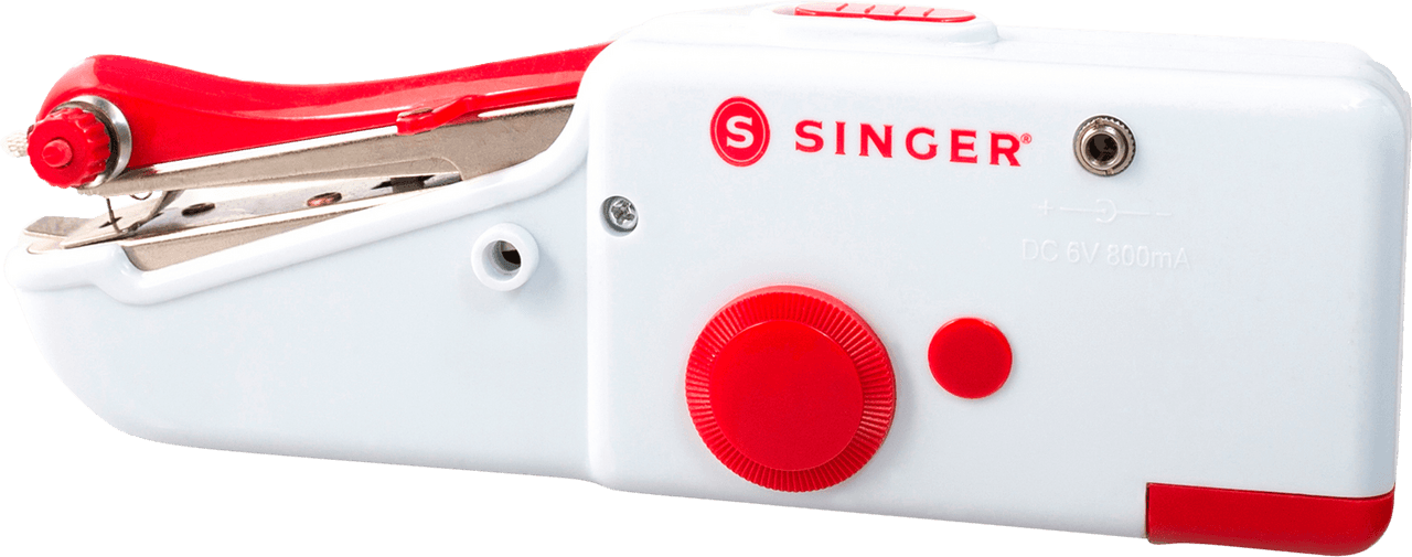 Singer Handheld Sewing Machine Red/White