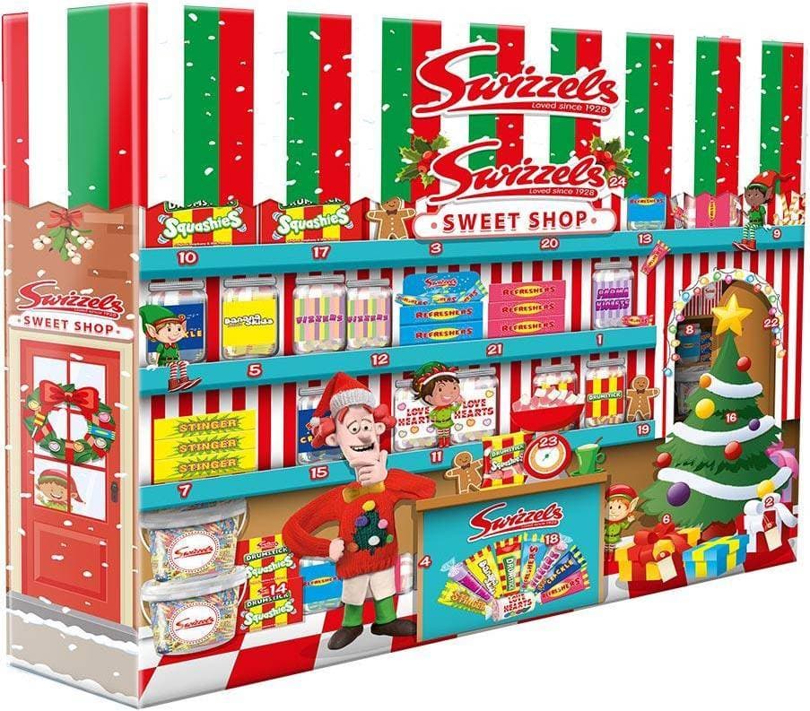 Swizzels Sweet Shop Adventskalender Christmas Calendar 220G