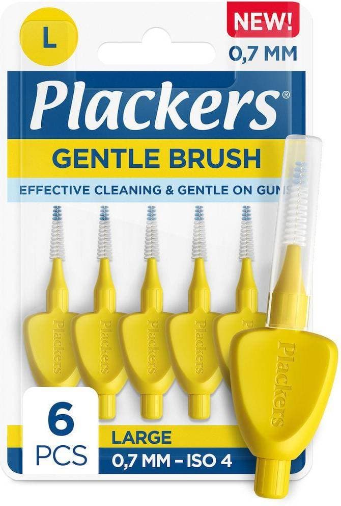 Plackers Gentle Brush L 6 st