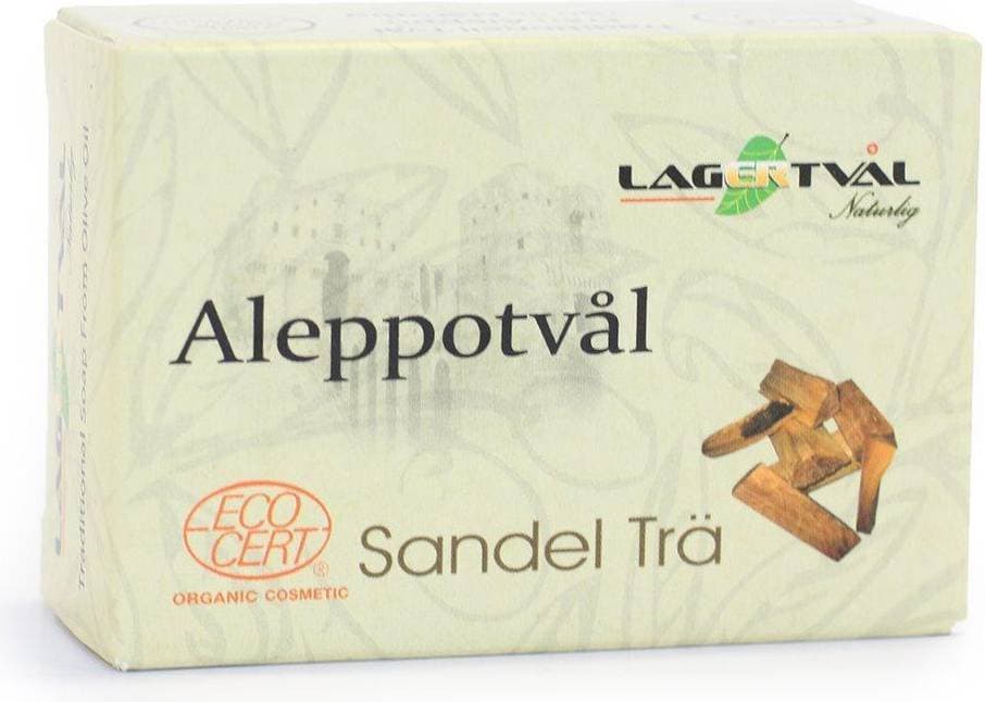 Lagertvål med doft - 4% lagerbärsolja, ca. 100 g, Sandelträ