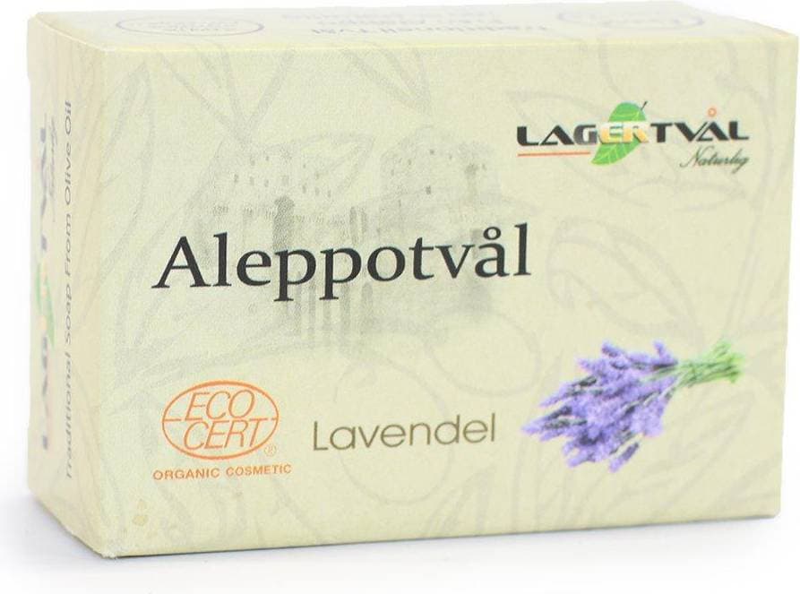 Lagertvål med doft - 4% lagerbärsolja, ca. 100 g, Lavendel
