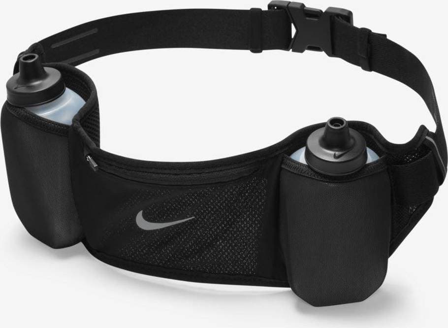 Nike Flex Stride Bottle Belt - Black/Silver