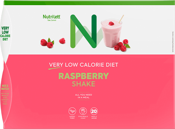 Nutrilett Raspberry Shake 20 portioner