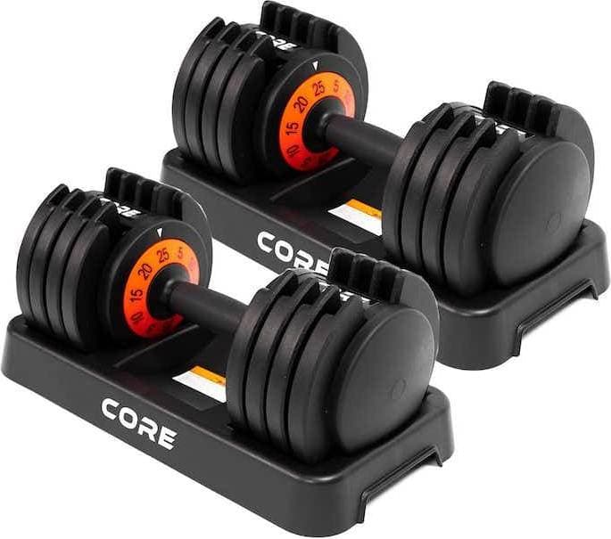 Core 2 x Adjustable dumbbell 50 kg
