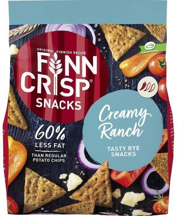 Finn Crisp Rye Snacks Creamy Ranch 150g