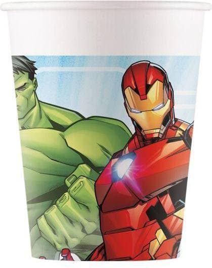 Procos Glas FSC Marvel Avengers Infinity Stones (200ml) 8 Piece, Multifärg, 93872