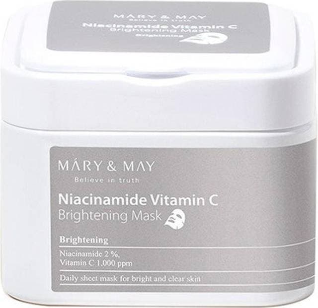 Mary&May Niacinamide Vitamin C Brightening Mask Set of 30