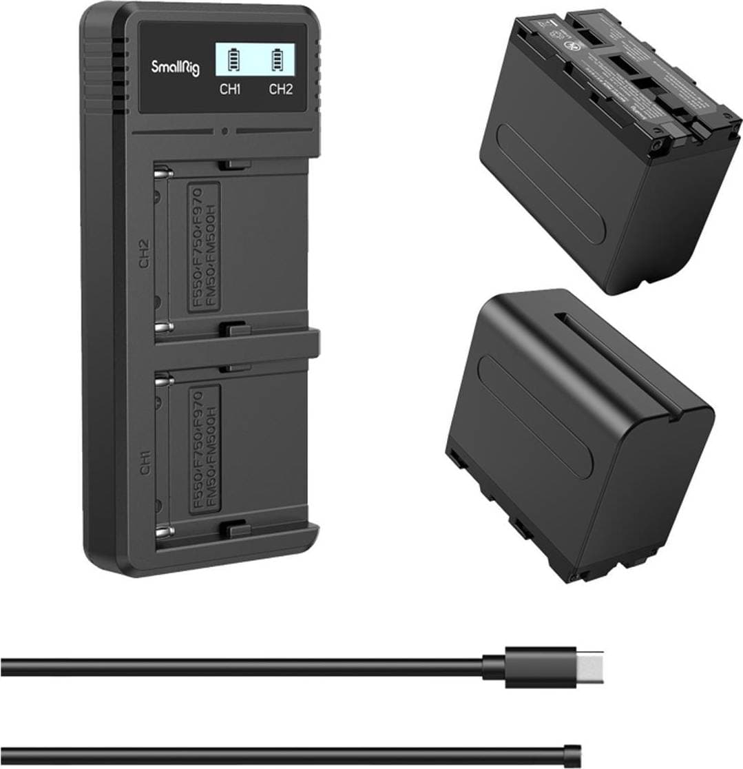 Smallrig NP-F970 Battery and Charger Kit