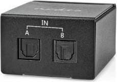 Nedis Digital Audio Switch Tvåvägs Anslutningsingång: DC
