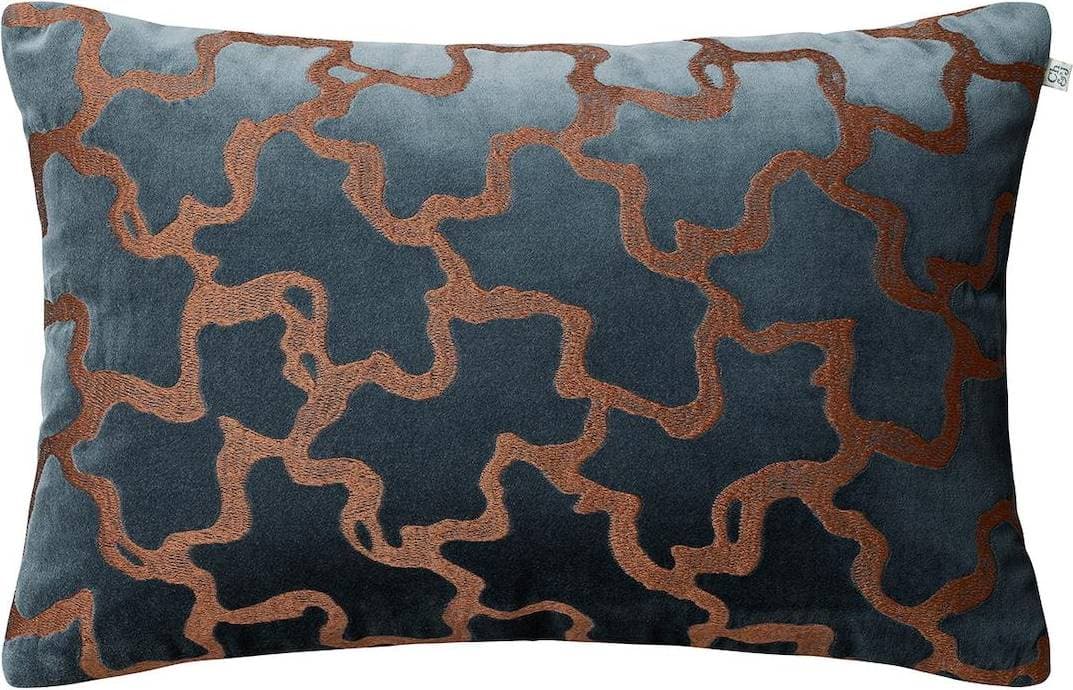 Chhatwal & Jonsson Chand Kuddöverdrag Beige, Orange, Gul, Brun, Grön, Blå (60x40cm)