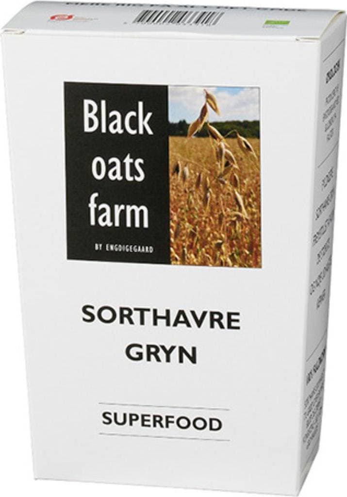 Engdigegaard Svarta Havregryn Grovvalsade Eko 330g 1pack