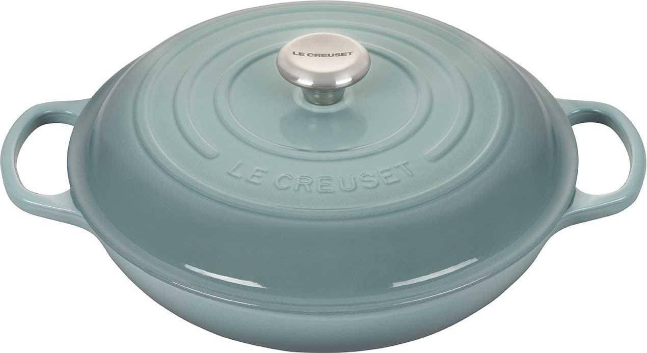 Le Creuset Sea Salt Signature med lock 3.31 L 30 cm