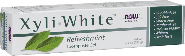 Now Foods Xyliwhite Refreshmint Toothpaste Gel 181g